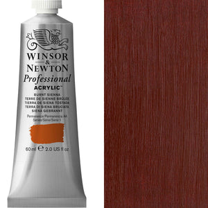 Winsor & Newton Professional Acrylic 60ml - Burnt Sienna