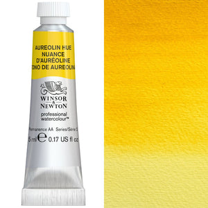Winsor & Newton Professional Watercolour 5ml Tube — Aureolin Hue