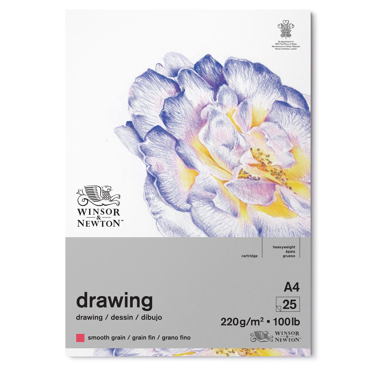 Winsor & Newton Smooth Grain Cartridge Pad 220 — A4