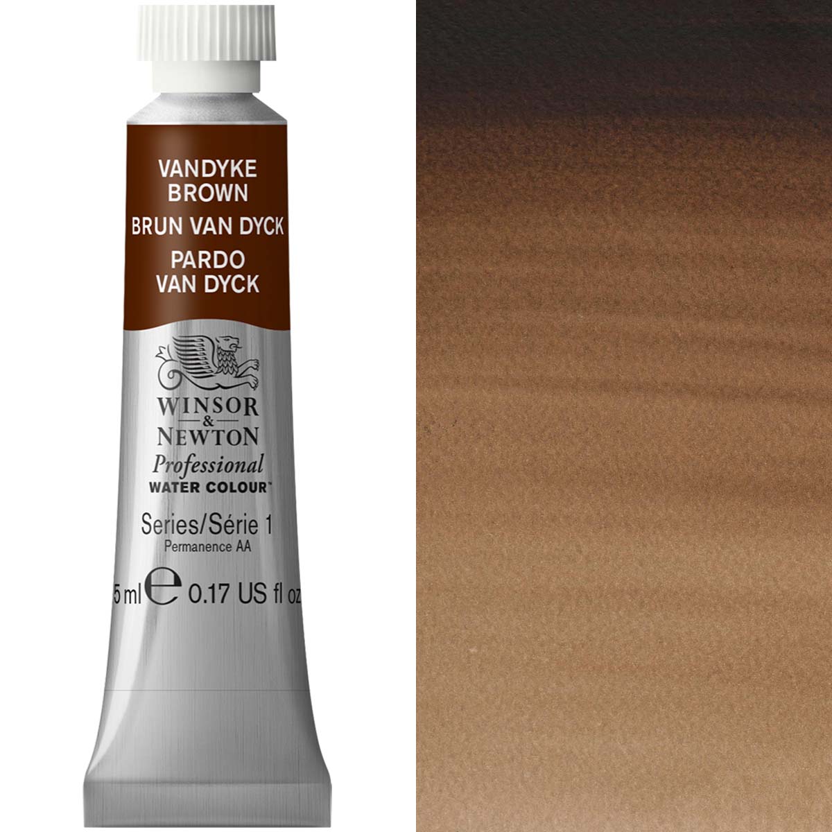 Winsor & Newton Professional Watercolour 5ml — Vandyke Brown