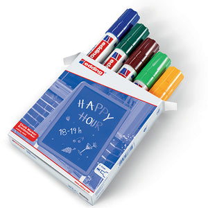 Edding 4090 Chalk Box of 5 Assorted