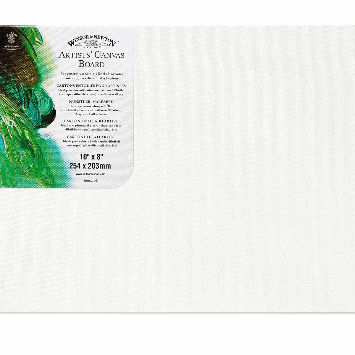 Winsor & Newton Canvas Board Pack of 3 — 10 x 8in