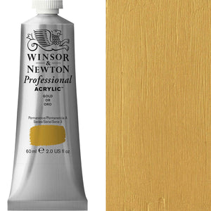 Winsor & Newton Professional Acrylic 60ml - Gold