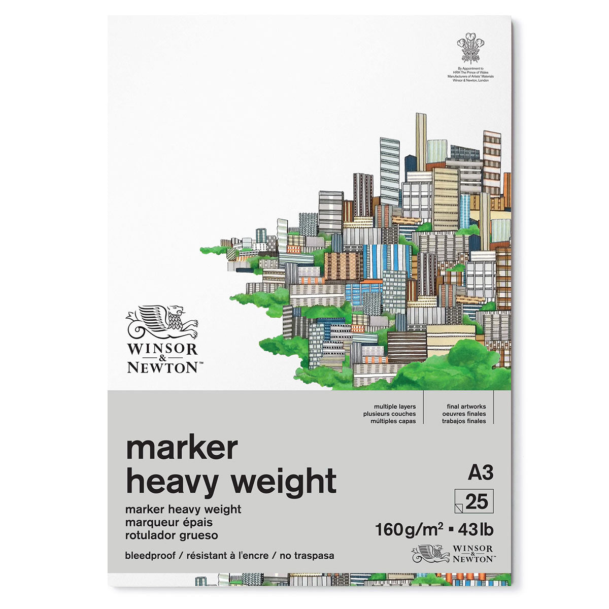 W&N Bleedproof Marker Pad A3
