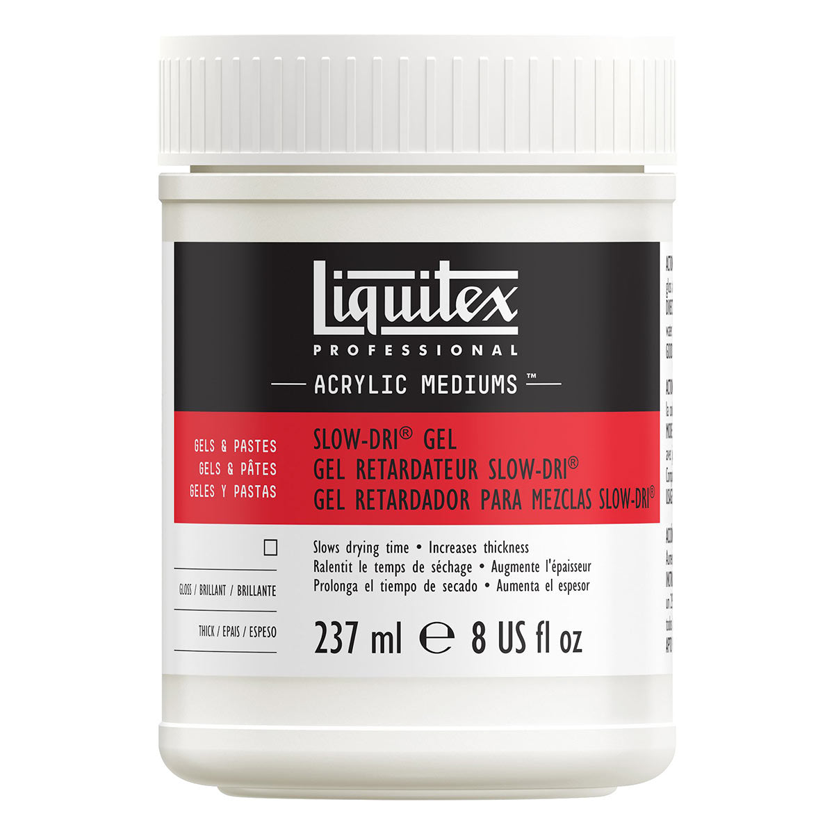 Liquitex Slow-Dri Blending Gel Retarder — 237ml