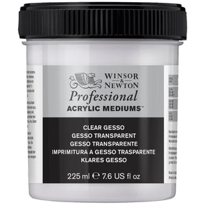 W&N Professional Acrylic Medium Clear Gesso 225ml