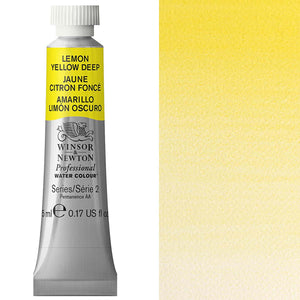 Winsor & Newton Professional Watercolour 5ml — Lemon Yellow Deep
