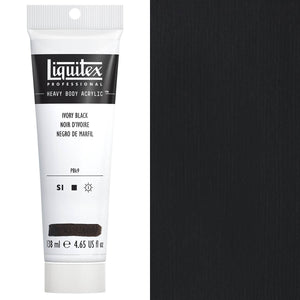 Liquitex Heavy Body Acrylic 138ml — Ivory Black