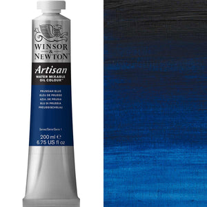 Winsor & Newton Artisan Water Mixable Oil 200ml — Prussian Blue