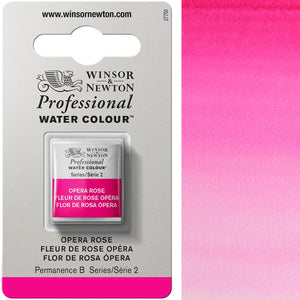 Winsor & Newton Professional Watercolour Half Pan — Opera Rose