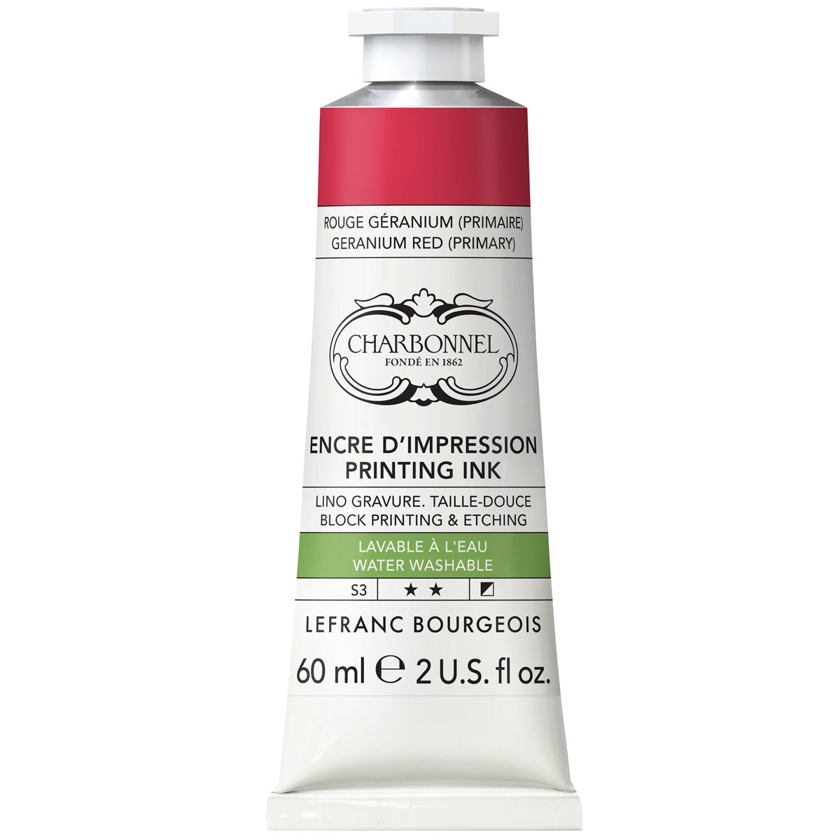 W&N Aquawash 60ml Geranium Red Series 3
