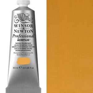 Winsor & Newton Professional Acrylic 60ml - Naples Yellow Deep