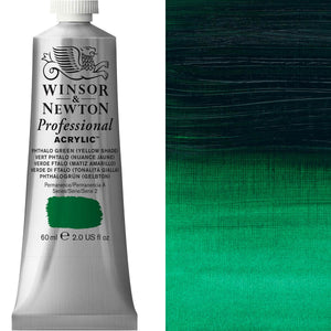 Winsor & Newton Professional Acrylic 60ml - Phthalo Green Yellow Shade