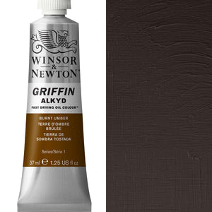 Winsor & Newton Griffin Alkyd Oil - Burnt Umber