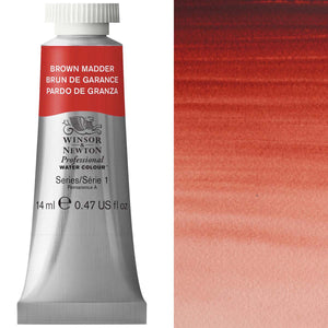 Winsor & Newton Professional Watercolour 14ml — Brown Madder