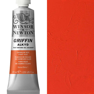 Winsor & Newton Griffin Alkyd Oil - Cadmium Light Red