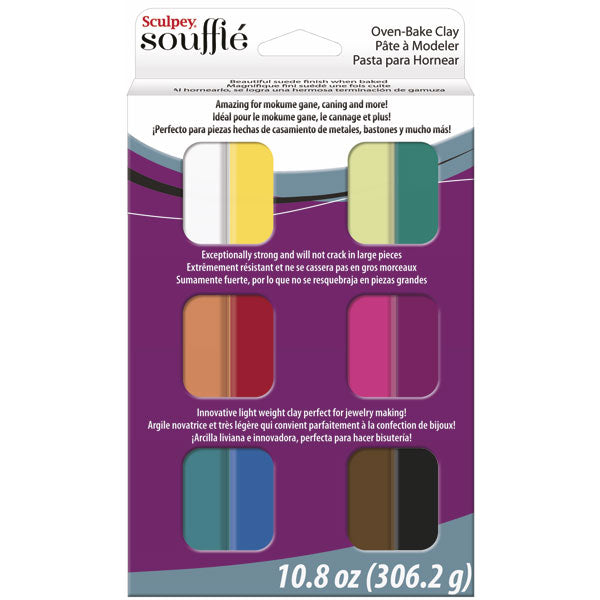 Sculpey Soufflé Multipack – 12 x 1oz