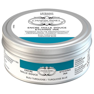 Charbonnel Etching Ink 200ml Turquoise Blue S2