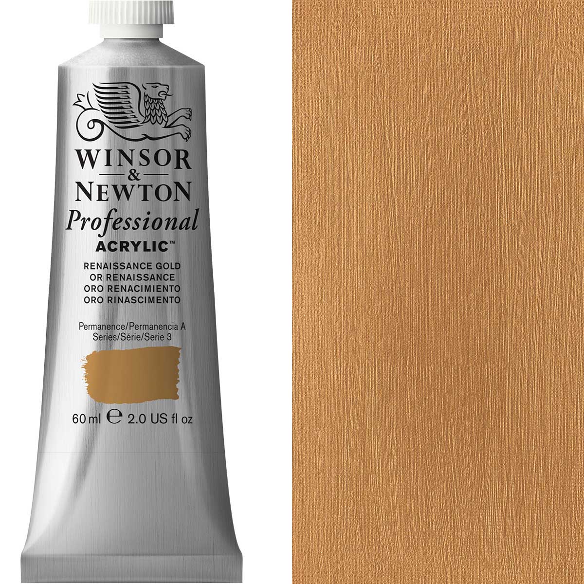 Winsor & Newton Professional Acrylic 60ml - Renaissance Gold