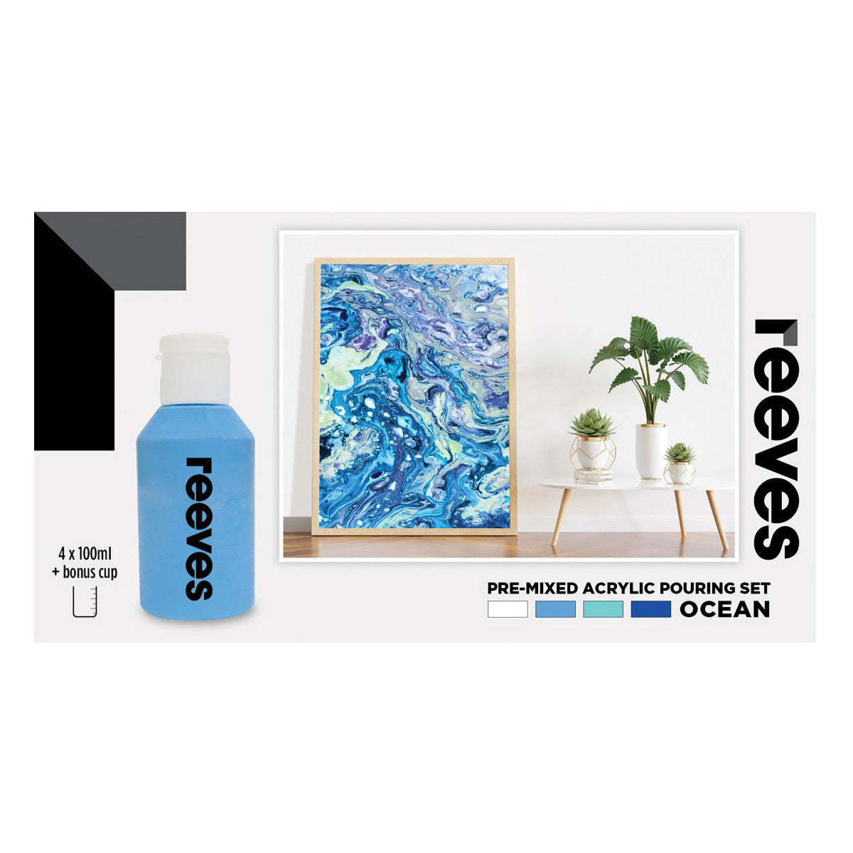 Reeves Pouring Acrylic Set | Ocean