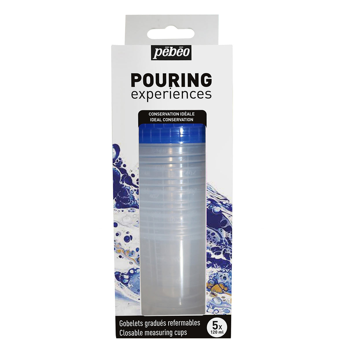 Accessories For Pouring Experiences - Set Of 5 Measuring Cups