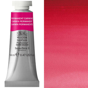 Winsor & Newton Professional Watercolour 14ml — Permanent Carmine