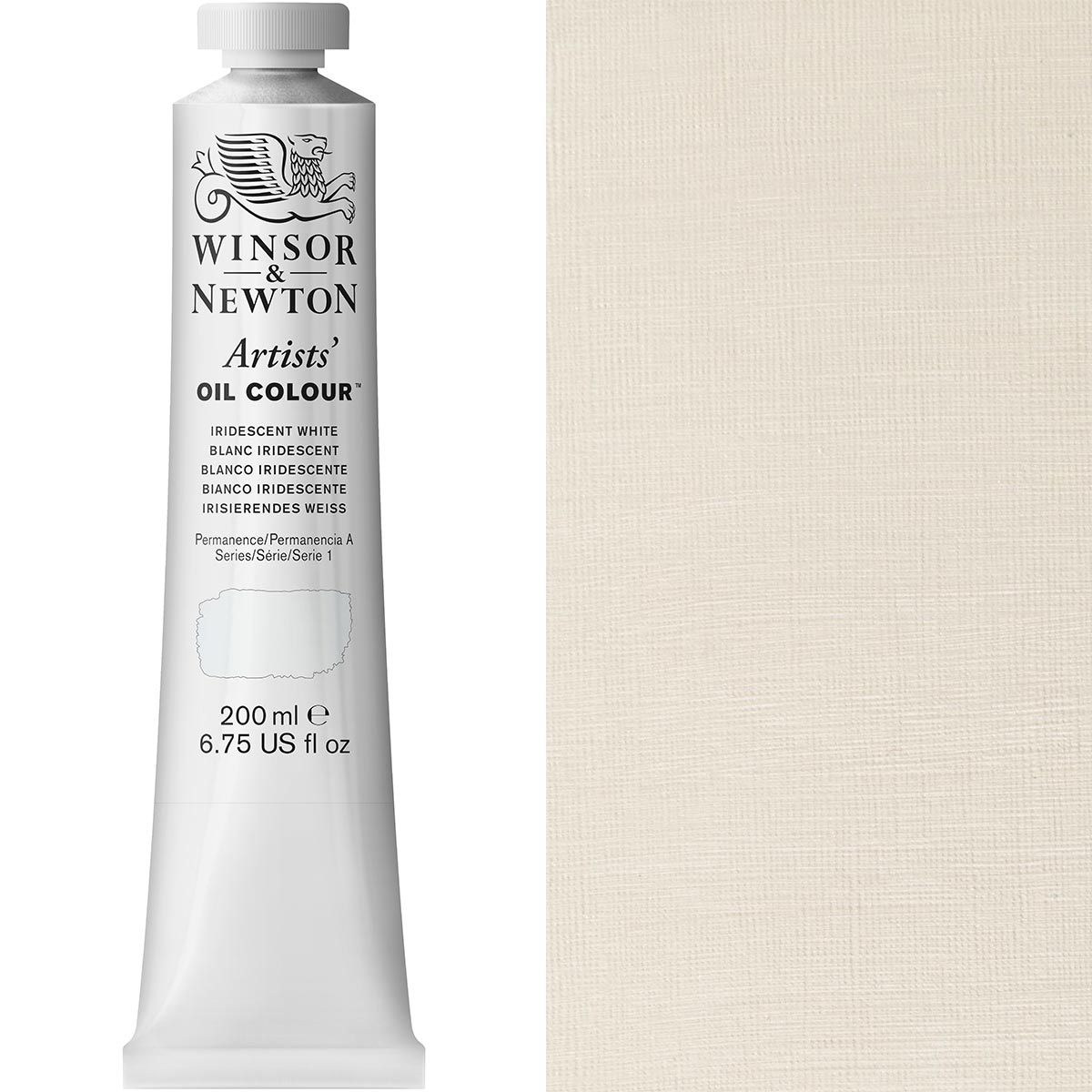 Winsor & Newton Artists' Oil Colour 200ml - Iridescent White