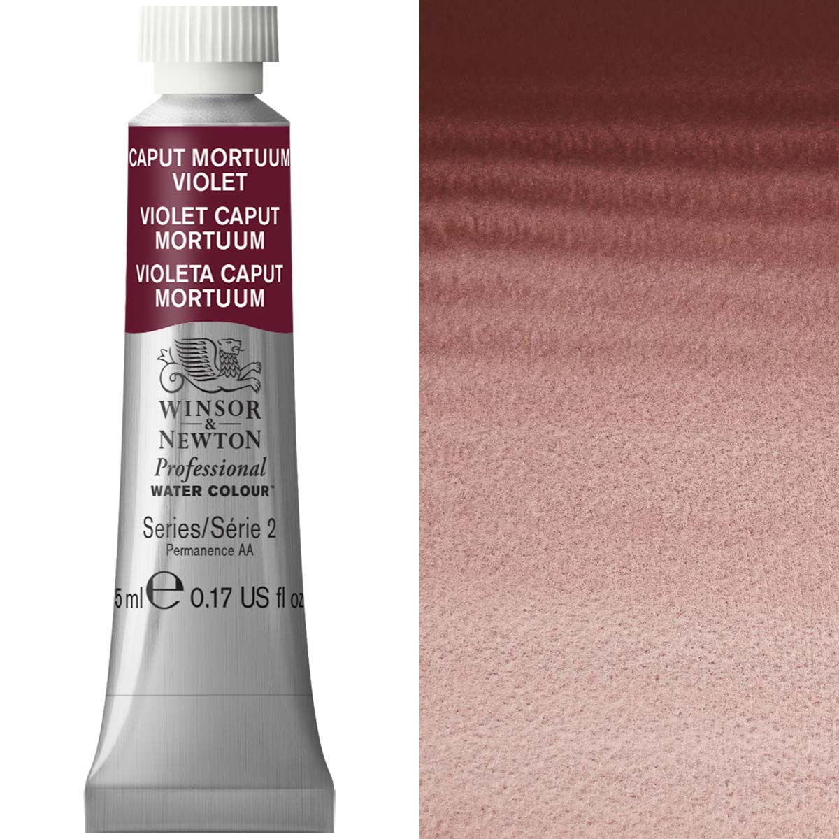 Winsor & Newton Professional Watercolour 5ml — Caput Mortum Violet