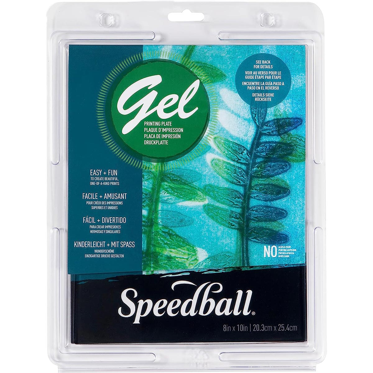Speedball Gel Printing Plate 8x10in