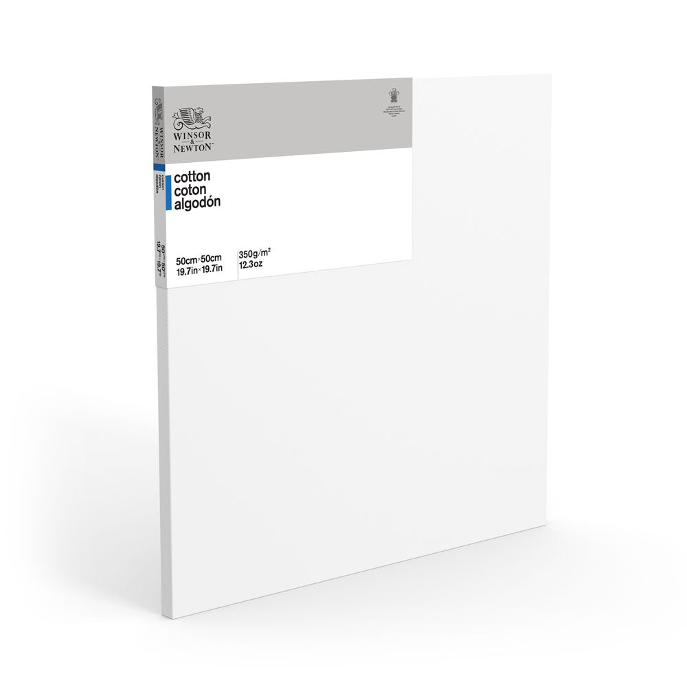 Winsor & Newton Classic Cotton Stretched Canvas — 50 x 50cm Pack of 6