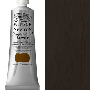 Winsor & Newton Professional Acrylic 60ml - Burnt Umber