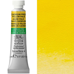 Winsor & Newton Professional Watercolour 5ml — Cadmium-Free Yellow Pale