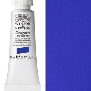 Winsor & Newton Designers' Gouache 14ml - Brilliant Purple