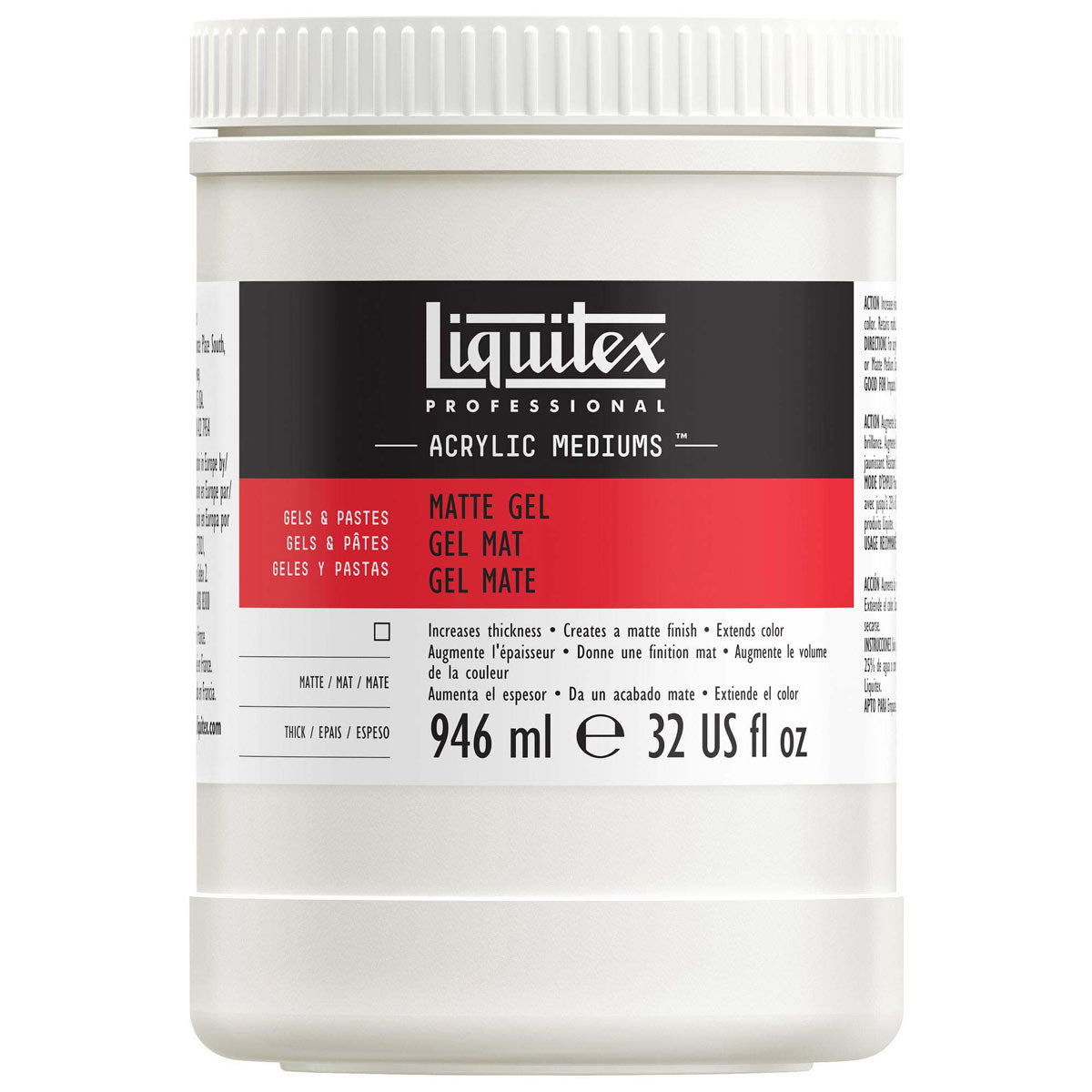 Liquitex Matte Gel Medium — 946ml
