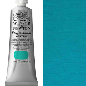 Winsor & Newton Professional Acrylic 60ml - Cobalt Turquoise Light