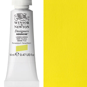 Winsor & Newton Designers' Gouache 14ml - Linden Green