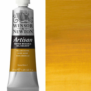 Winsor & Newton Artisan Water Mixable Oil 37ml - Yellow Ochre