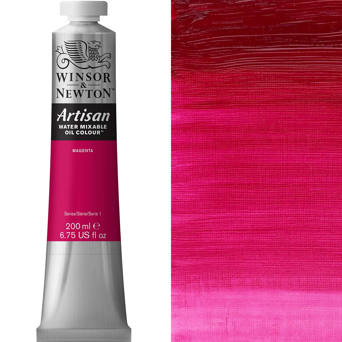 Winsor & Newton Artisan Water Mixable Oil 200ml — Magenta
