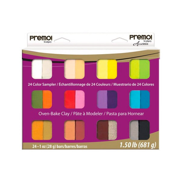 Sculpey Premo Multi Pack – 24 x 1oz