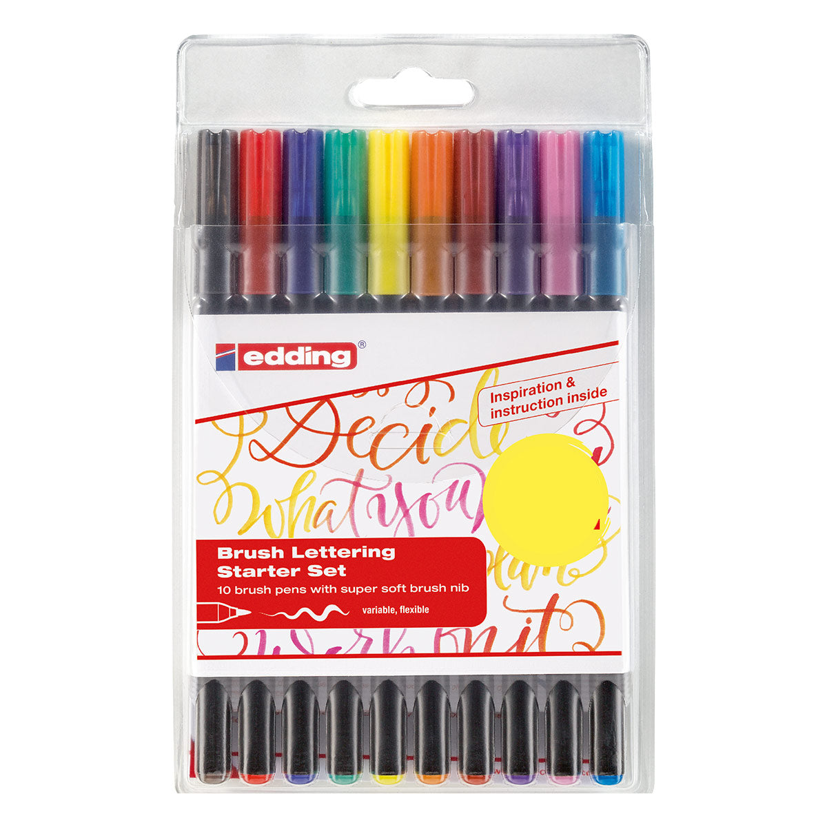 Edding 1340 Brushpen Set of 10