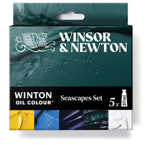 W&N Winton Oil Colour 5 x 37ml Tubes Seascapes Set