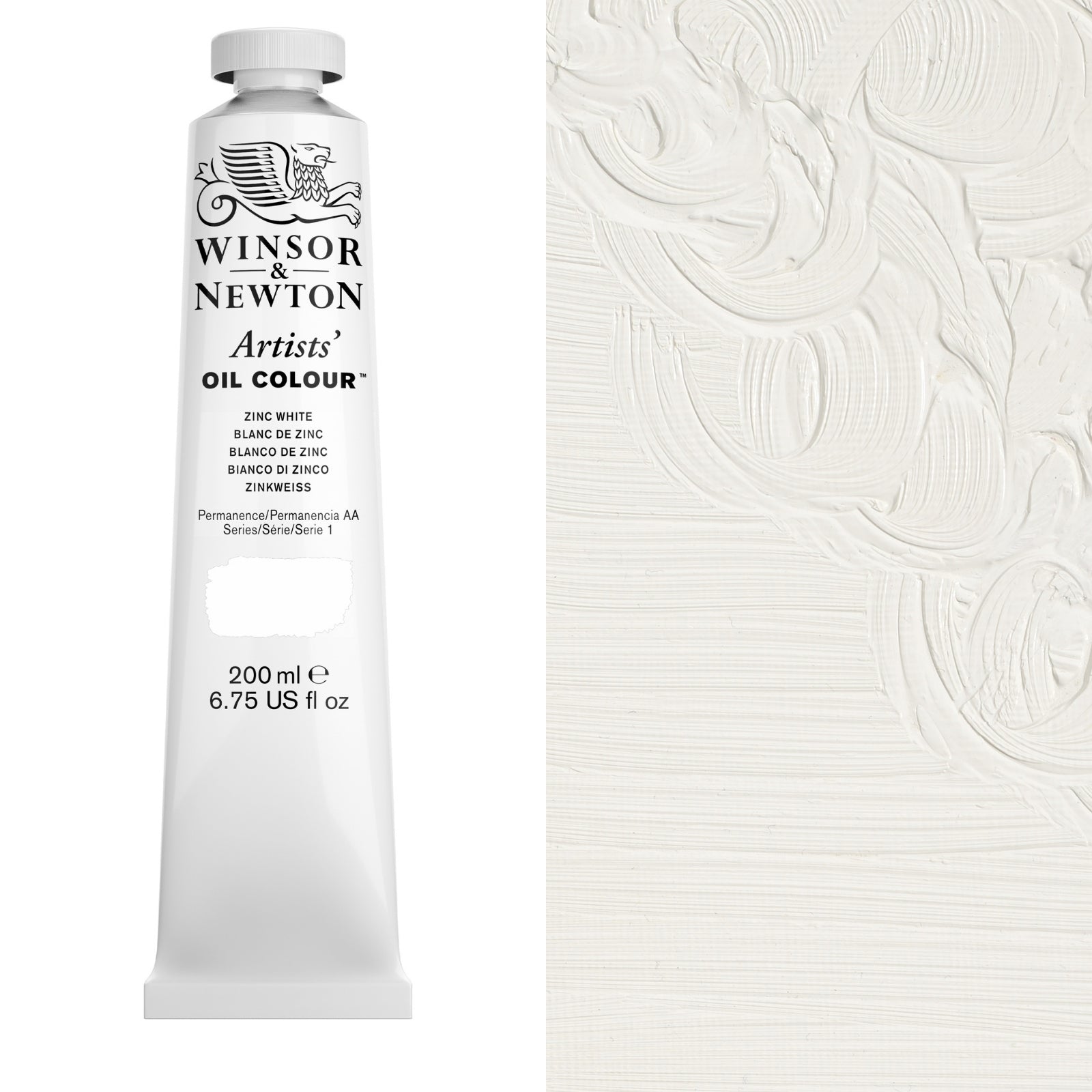 W&N Artists' Oil Colour 200ml Zinc White