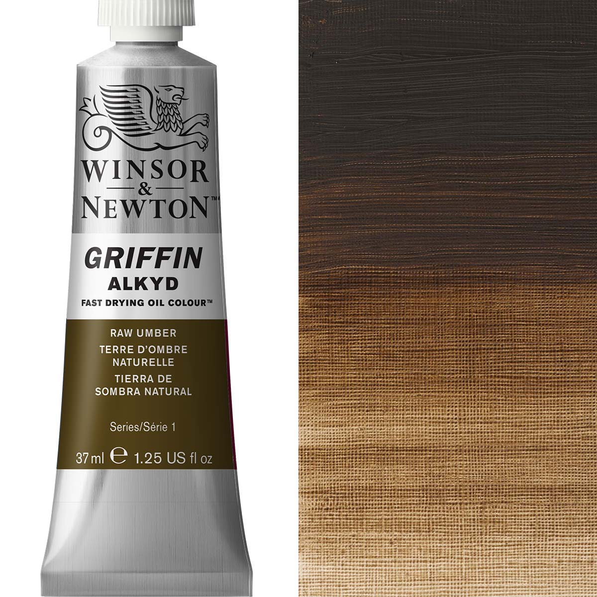 Winsor & Newton Griffin Alkyd Oil - Raw Umber
