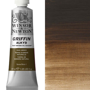Winsor & Newton Griffin Alkyd Oil - Raw Umber