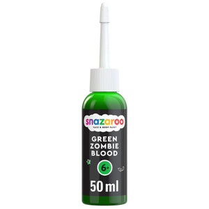 Snazaroo Green Zombie Gel 50ml