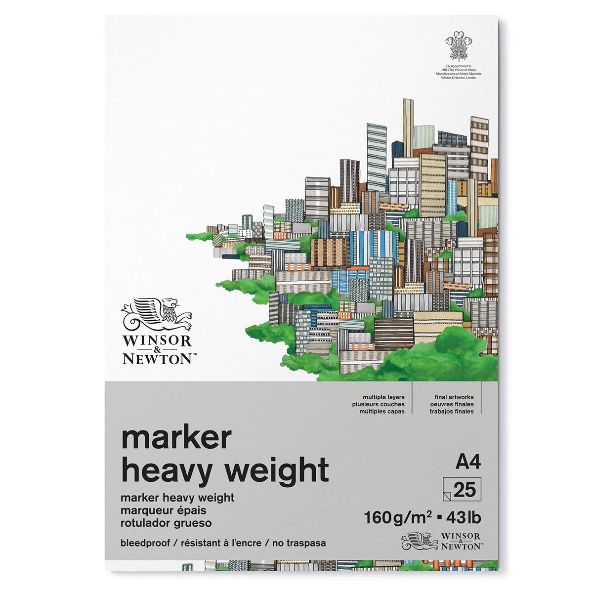 W&N Bleedproof Marker Pad A4