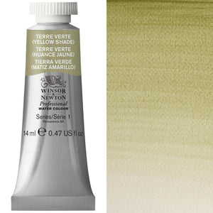 Winsor & Newton Professional Watercolour 14ml Tube — Terre Verte Yellow Shade