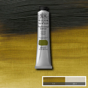 Winsor & Newton Professional Acrylic 200ml — Olive Green