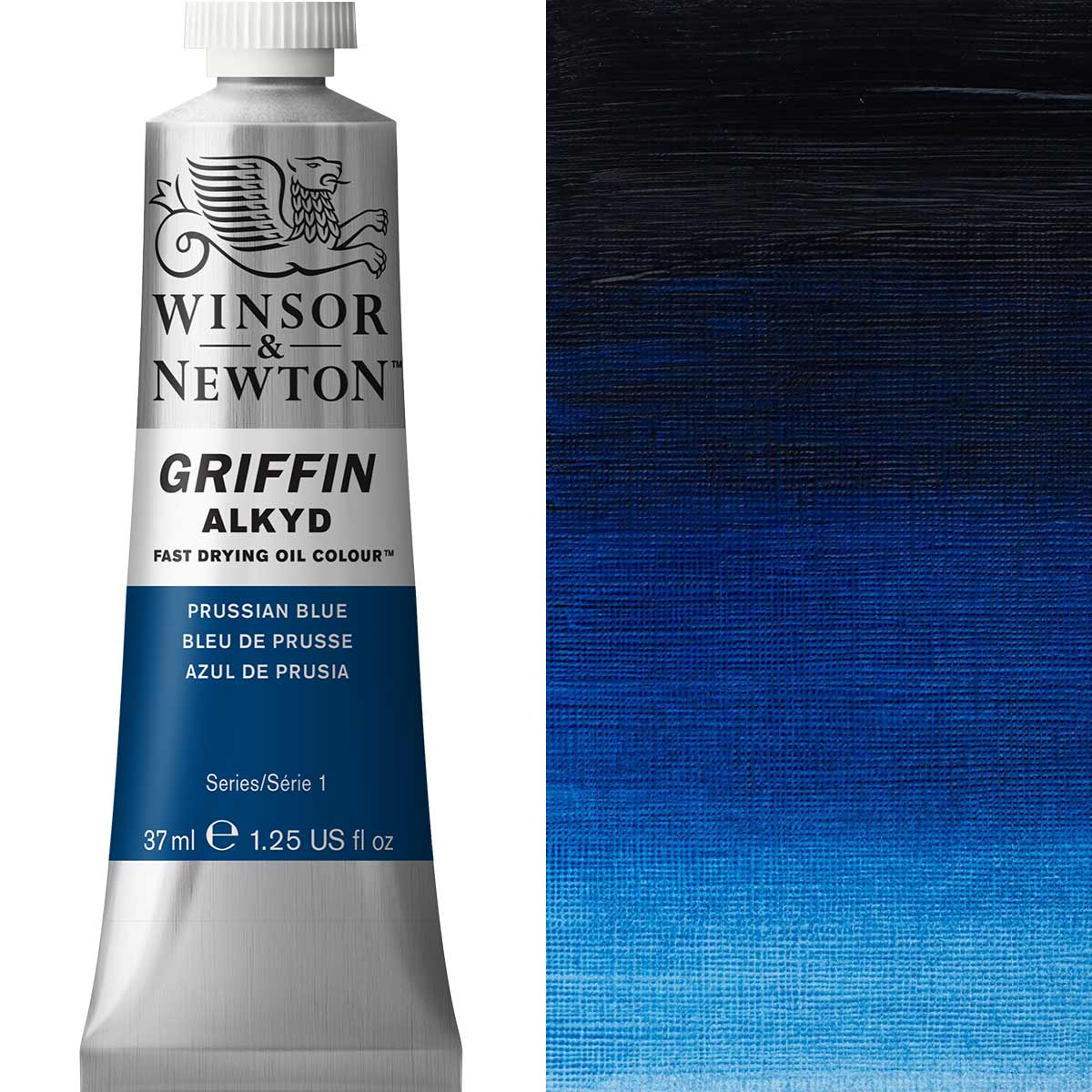 Winsor & Newton Griffin Alkyd Oil - Prussian Blue