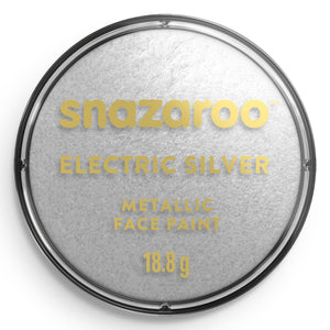 Snazaroo Metallic Face Paint 18ml — Silver